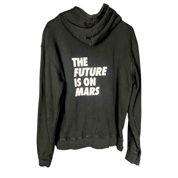 Men's The Future is on Mars TFIOM Black Logo Basketball Hoodie - L - Picture 6 of 6